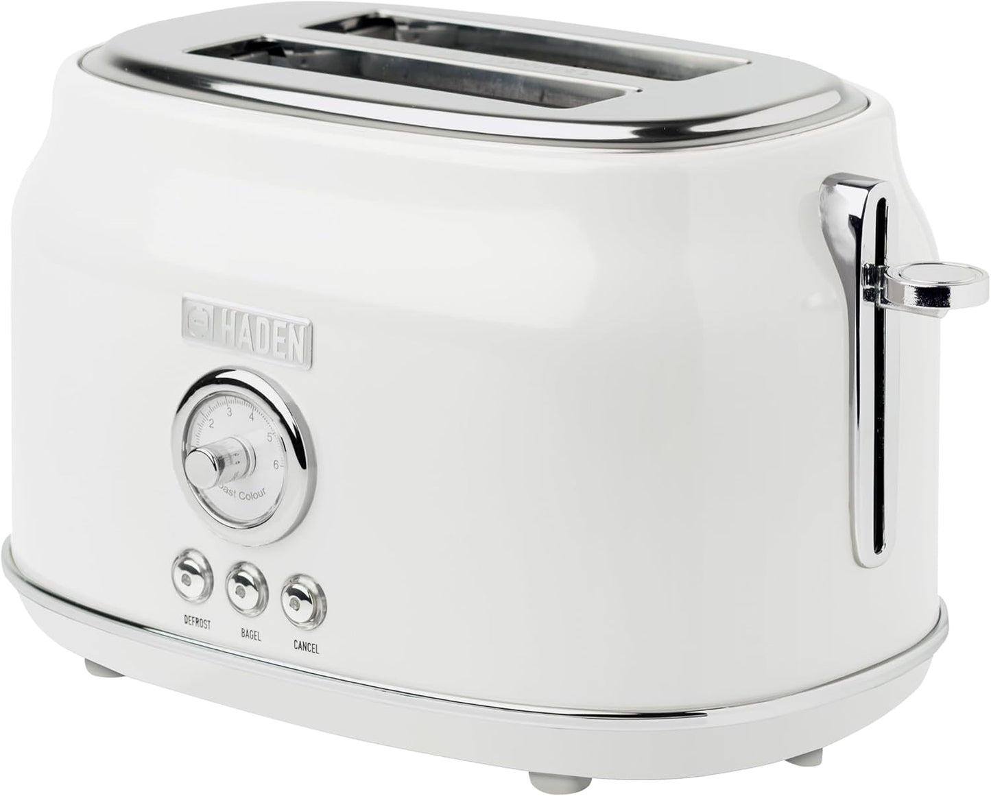 Haden 2 Slice Toaster with Extra Wide Slots and 6 Browning Levels