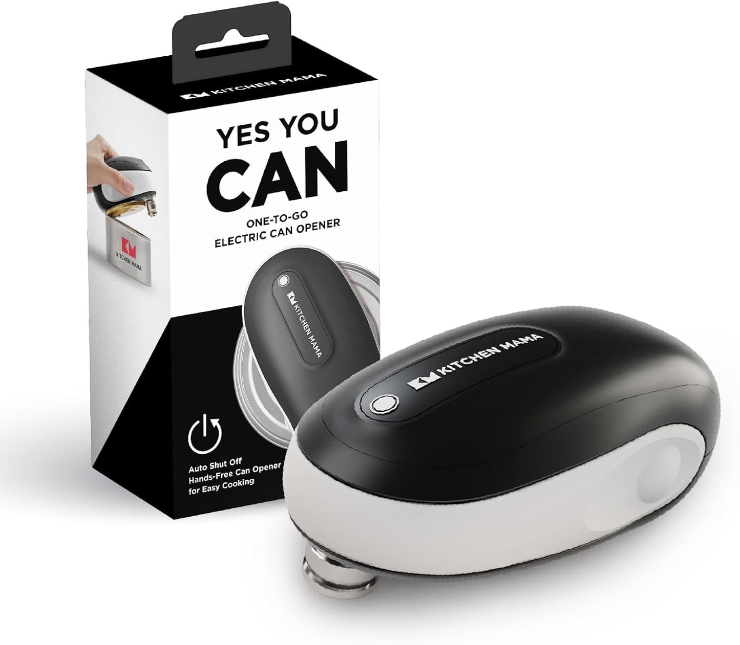 Kitchen Mama One-To-Go Electric Can Opener for Easy Use