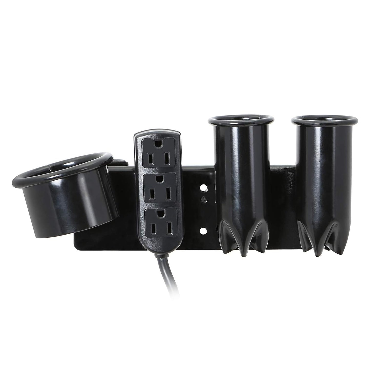 Saloniture Holder with 3 Outlets - Organize Your Styling Tools!