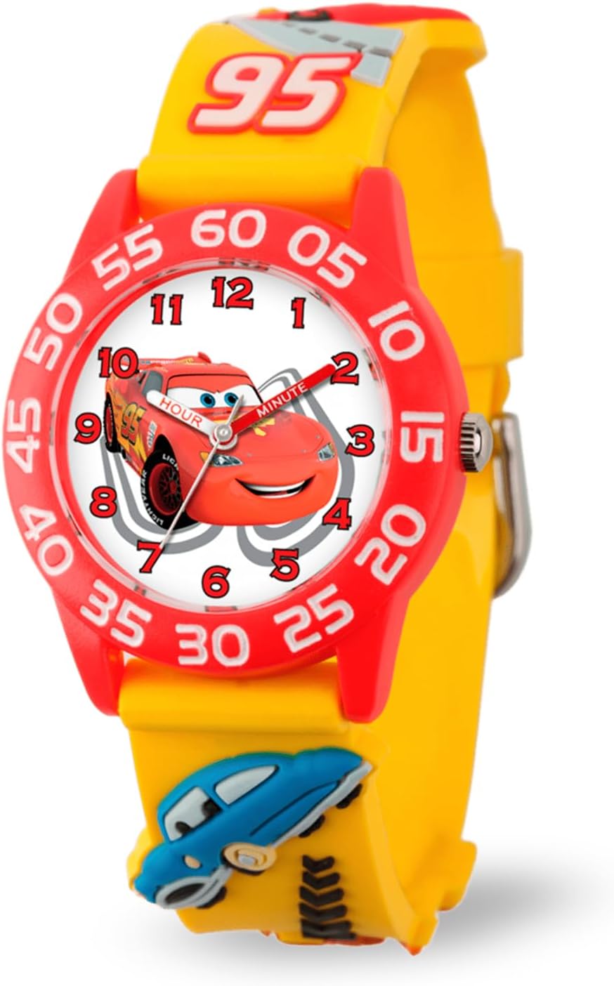 Disney Cars Time Teacher 3D Watch - Easy Learning!