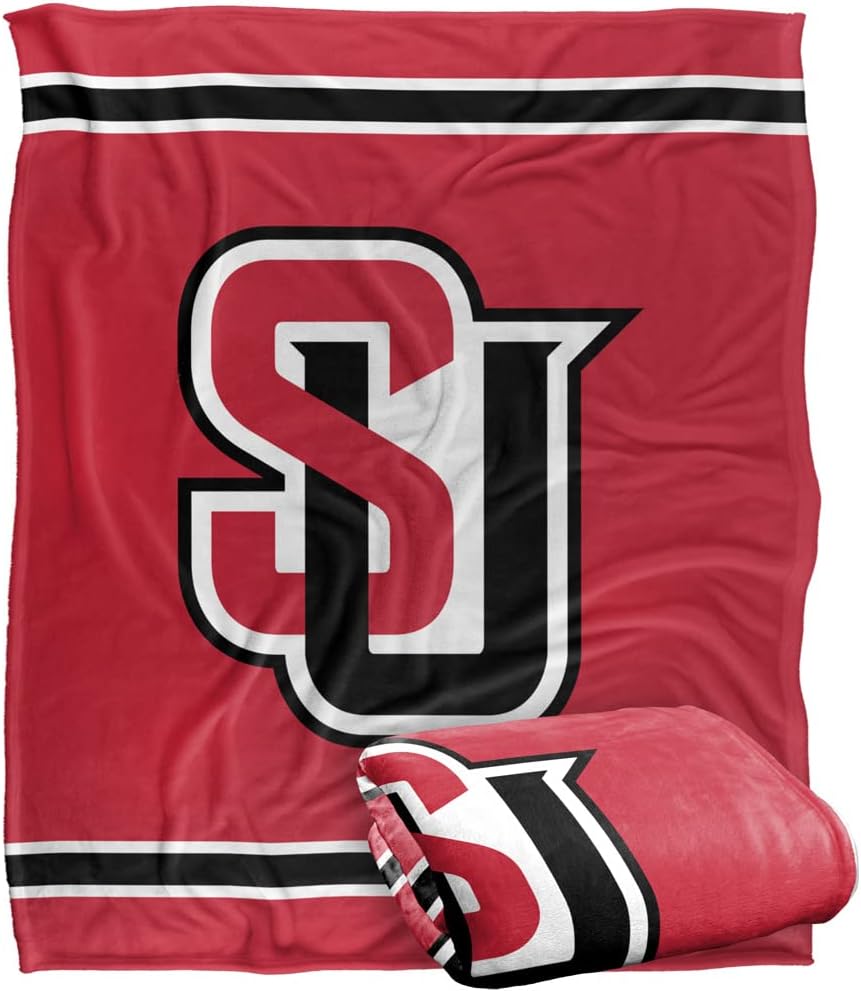 Seattle University Primary Logo Silky Touch Throw Blanket