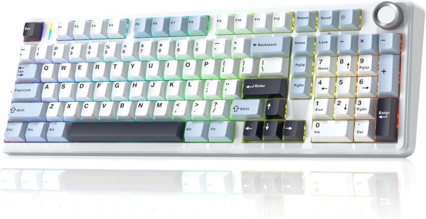 Aula F99 Pro Wireless Mechanical Keyboard with RGB Backlit