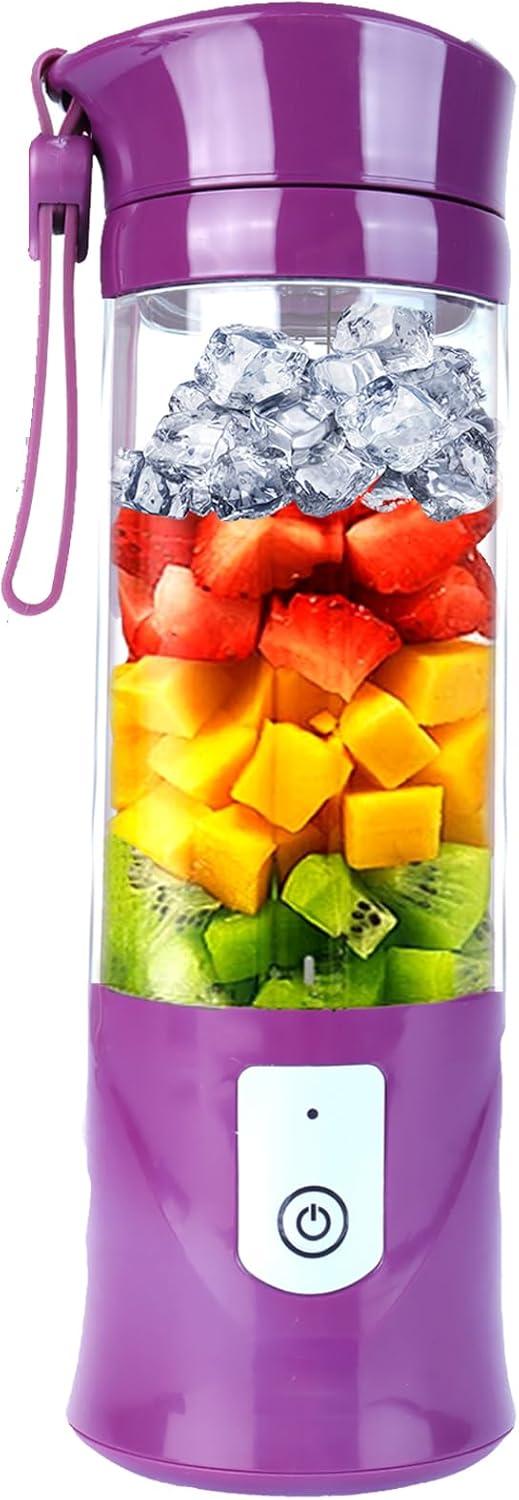 Portable Mini Blender - 6 Blades, Frozen Fruit to Baby Food!