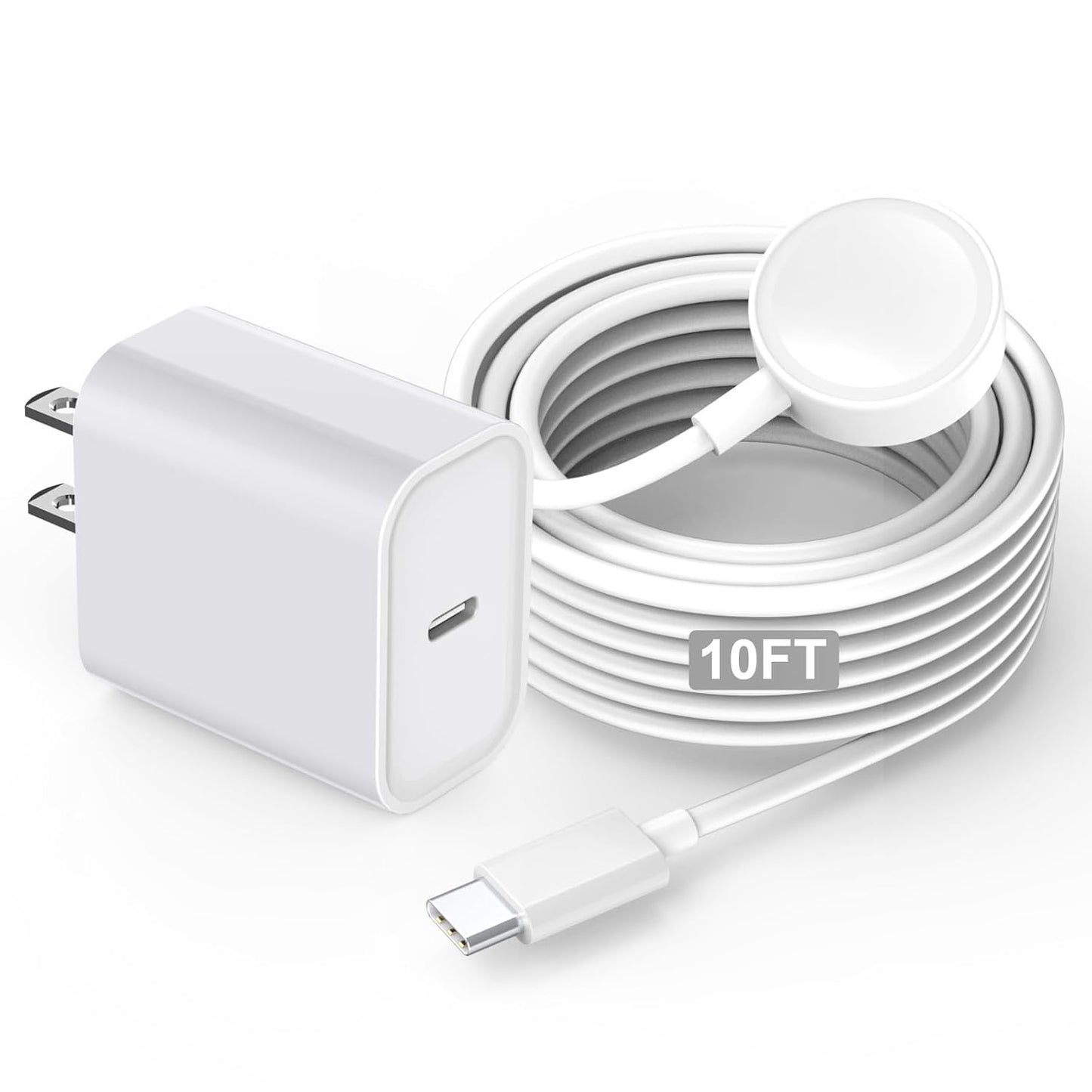 Fast Charge for Apple Watch with 10FT Extra Long Cable