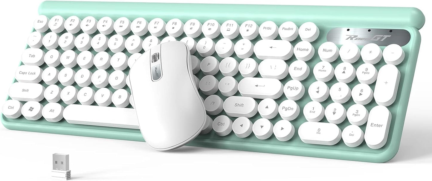 Silent Typing Bliss: RaceGT Wireless Keyboard & Mouse
