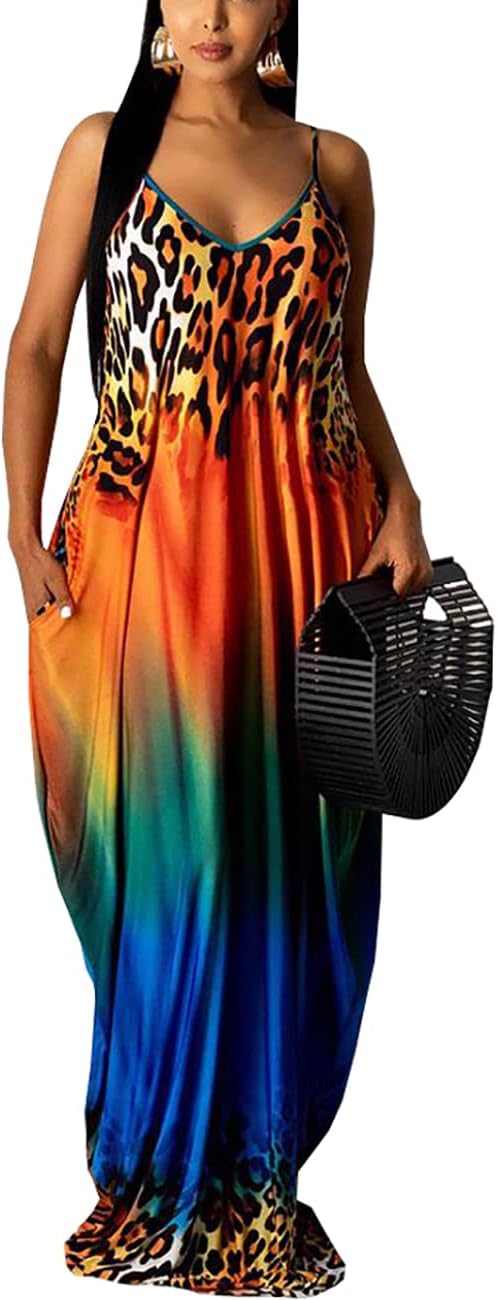 BessCops Summer Maxi Dresses for Women 2025 Plus Size Fashion