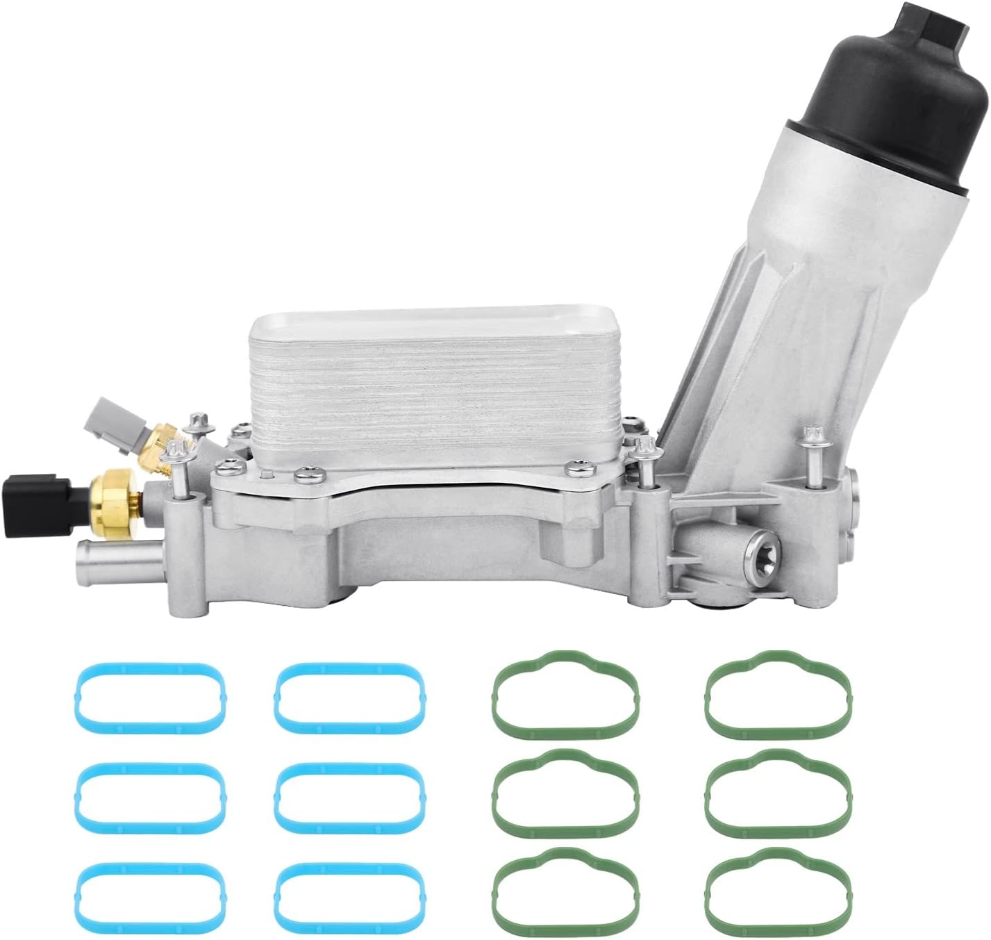 Aluminum Engine Oil Cooler Adapter for Chrysler and Dodge Vehicles
