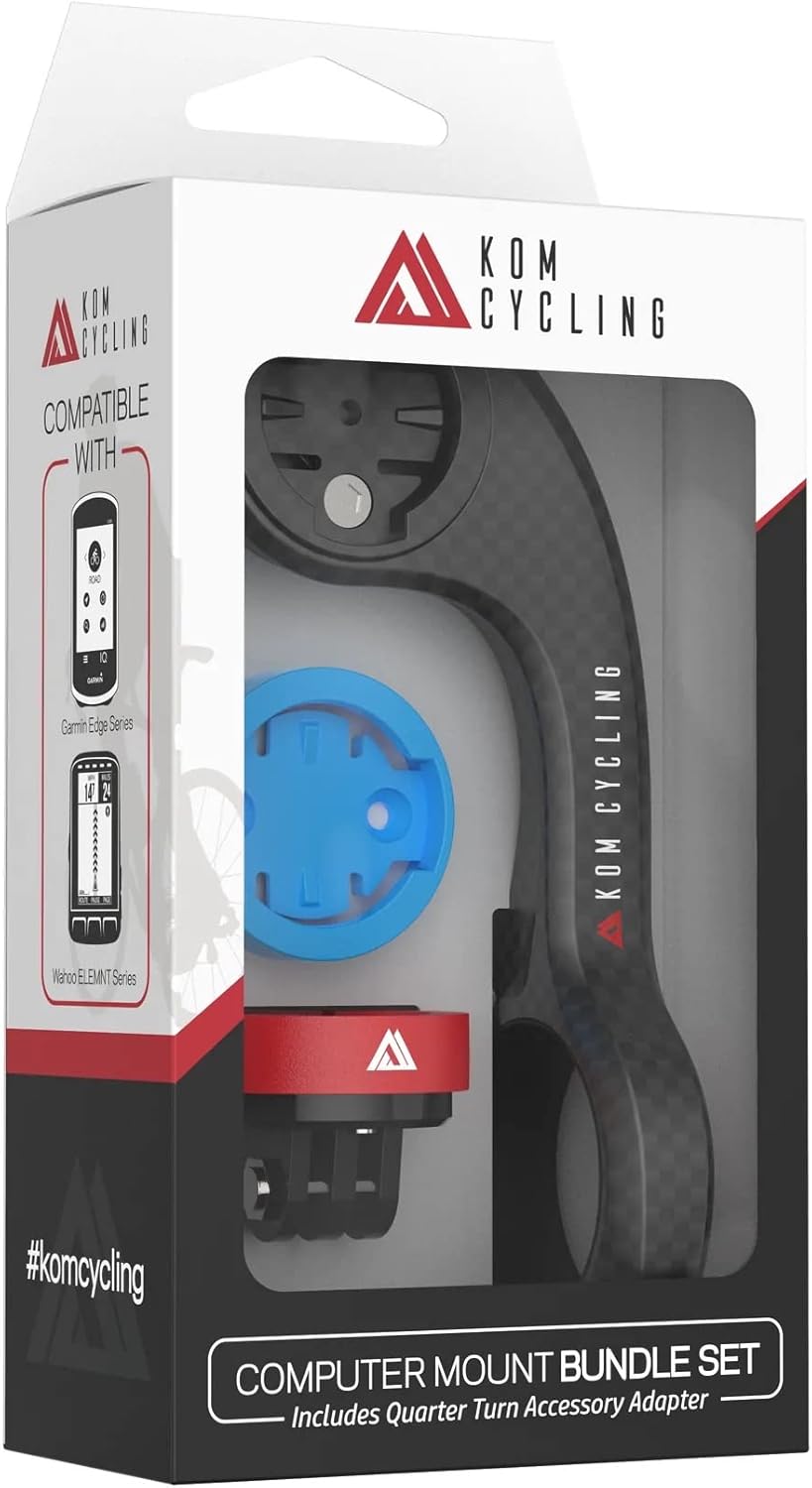 KOM Cycling CM06 Quick Release GoPro Computer Mount for Bikes