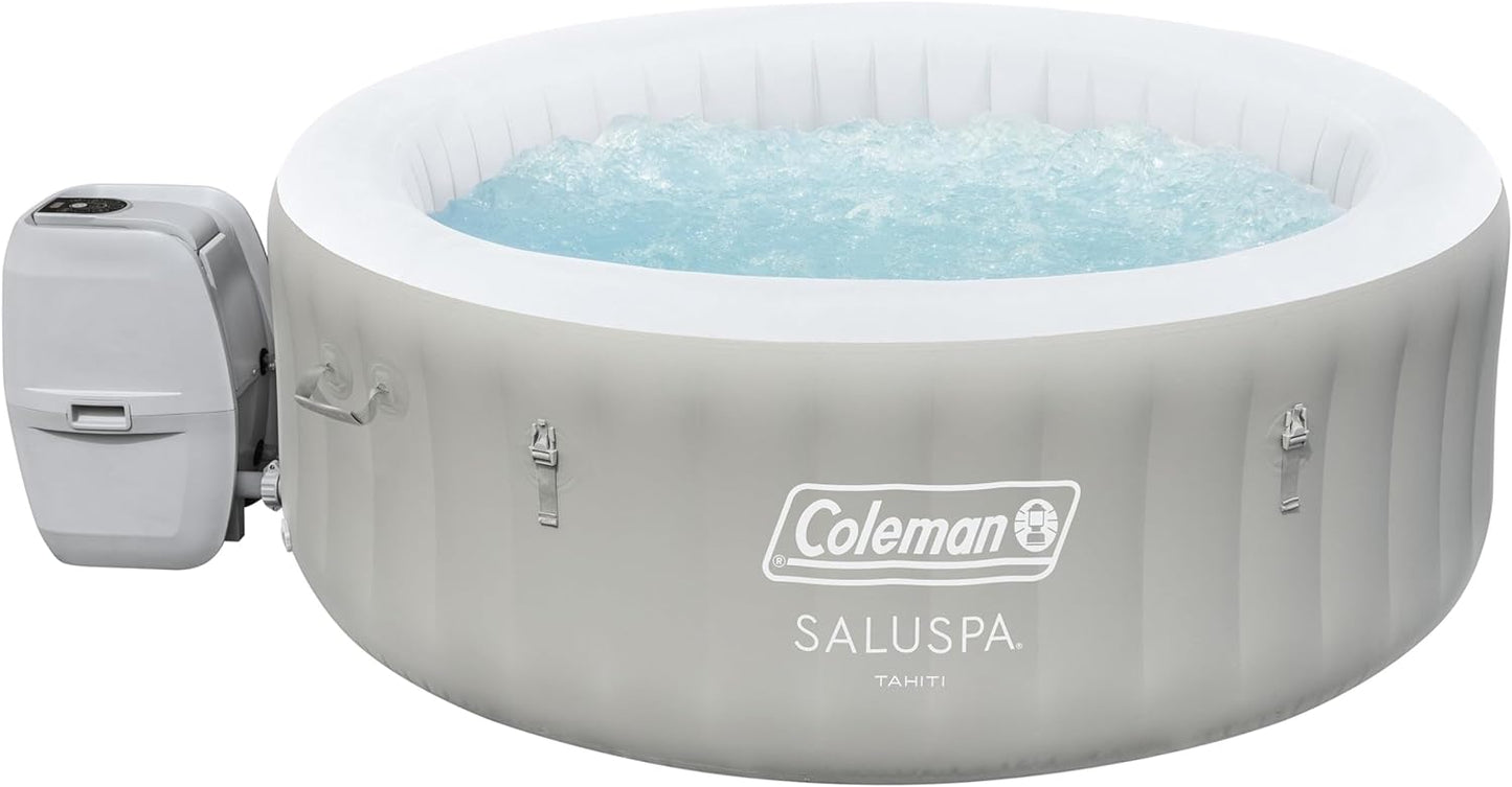 Coleman Tahiti Inflatable Hot Tub Spa with EnergySense Cover