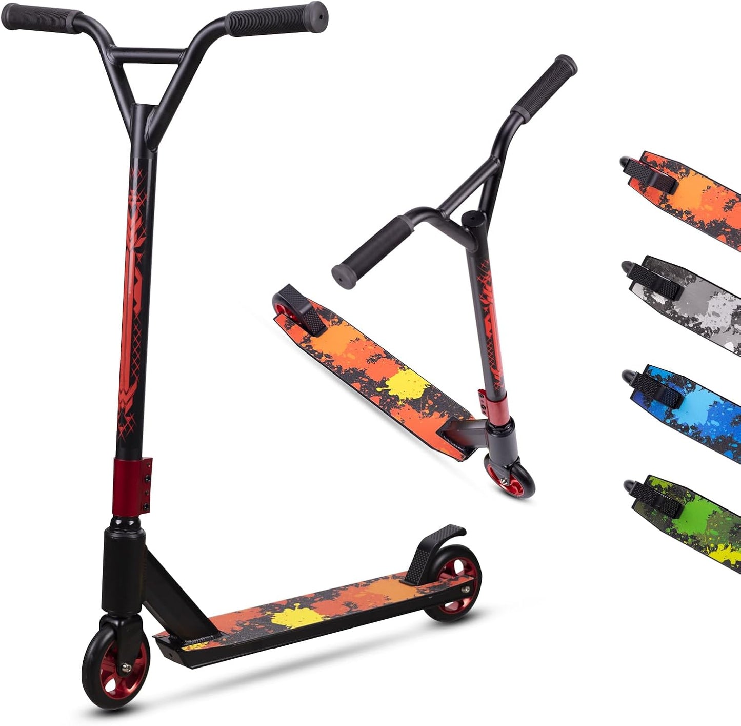 MEE GOO Pro Freestyle Stunt Scooter for Beginners and Intermediates
