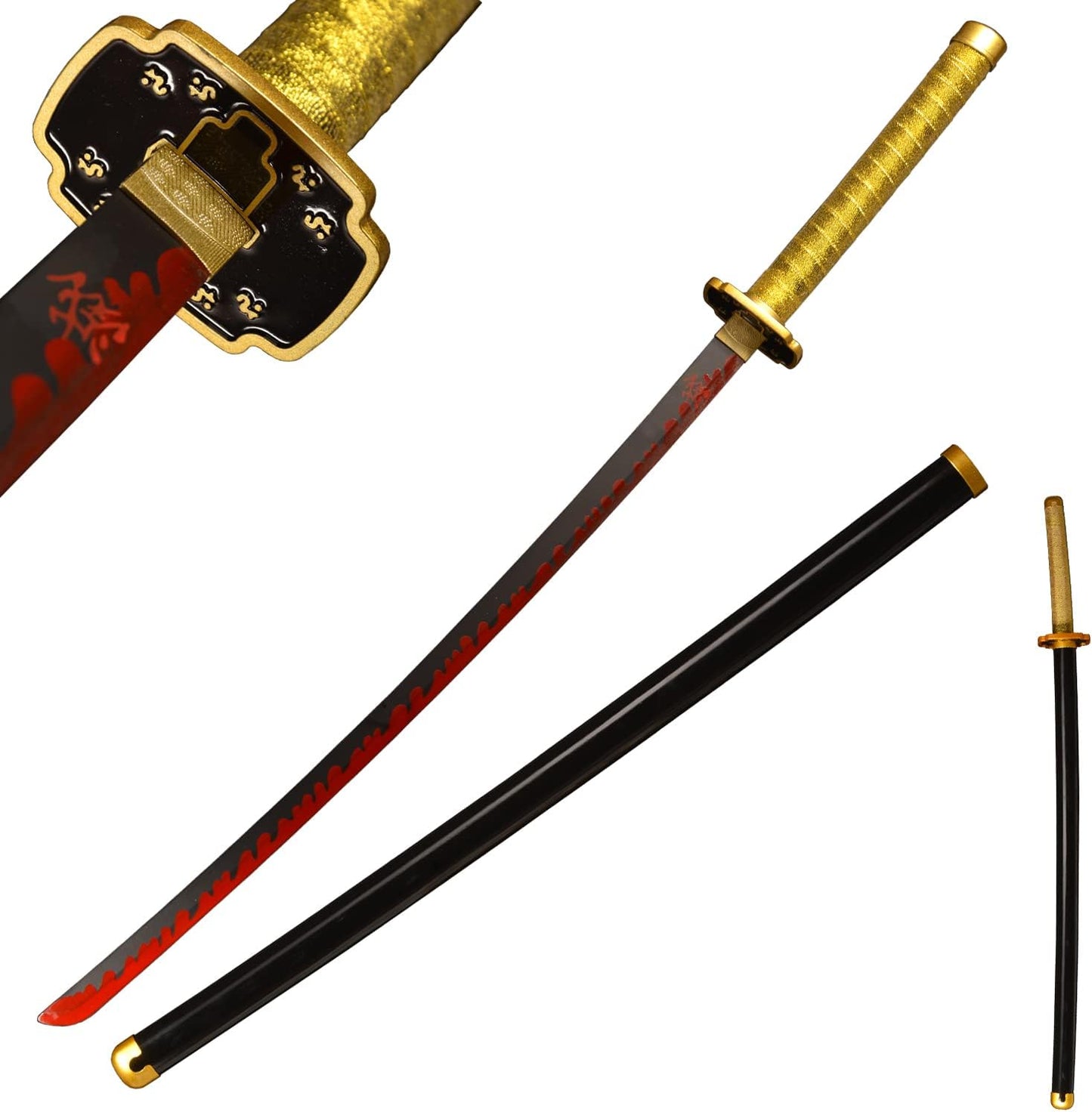 Metal Demon Sword for Anime Cosplay - Stunning Stainless Steel