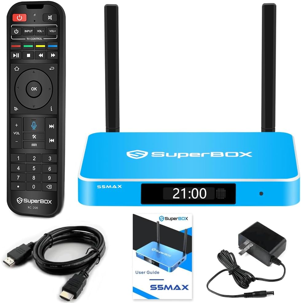 Ediboxer 2024 S5 Max: 6K Ultra HD + Voice Control!