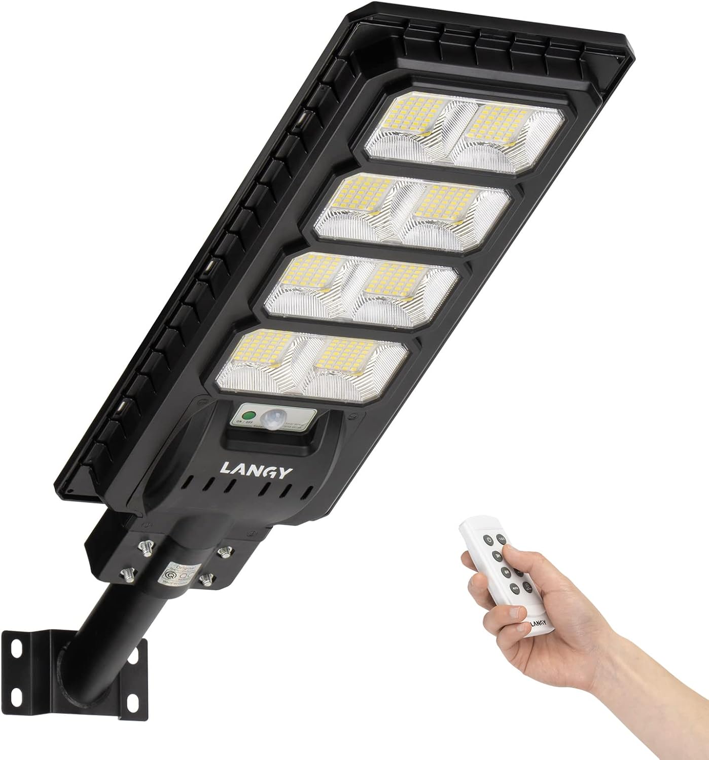 LANGY 200 W Led Solar Street Lights for Outdoor Security Use