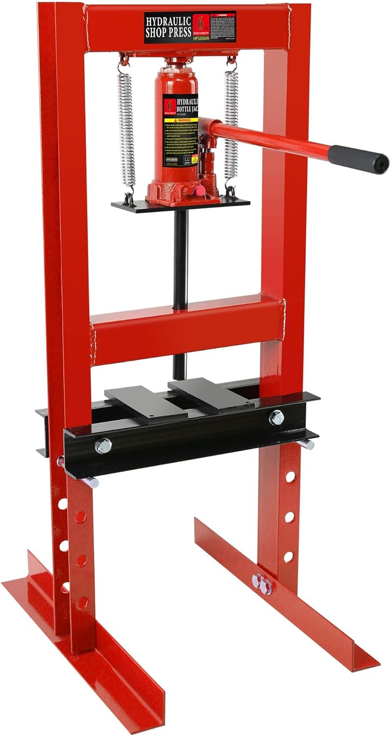 6 Ton Shop Press for Bending, Straightening & Pressing Parts