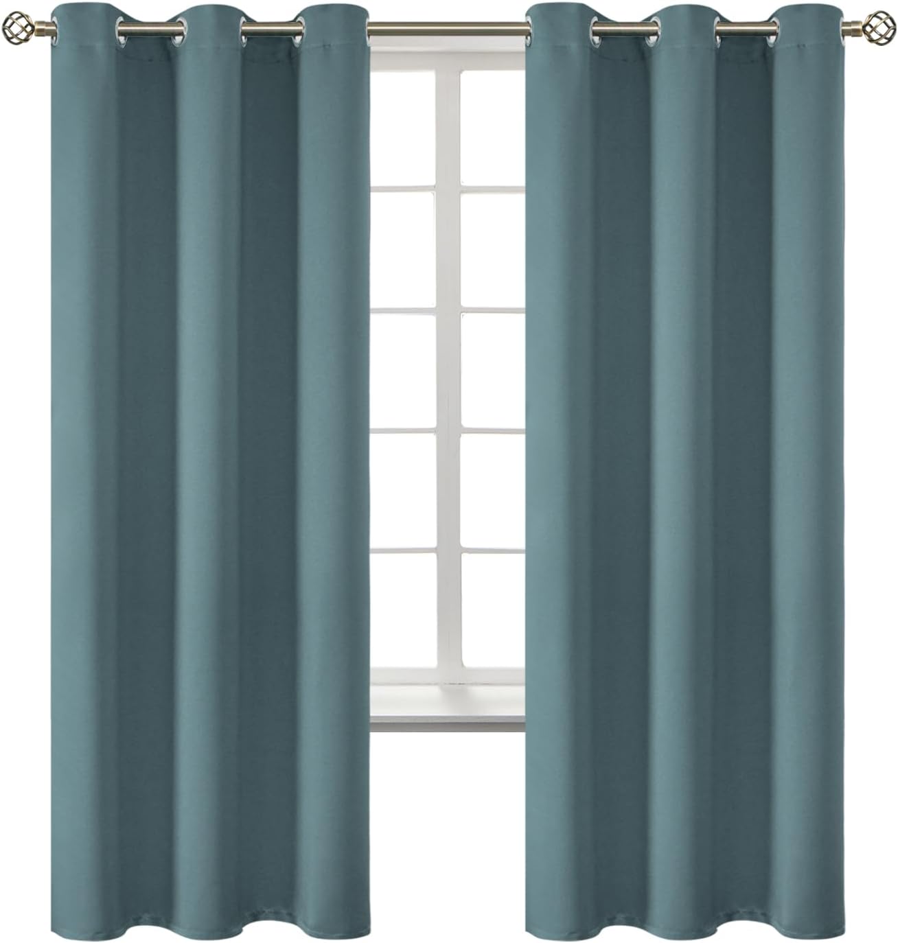 BGment Room Darkening Curtains for Bedroom - 72 Inch Panels