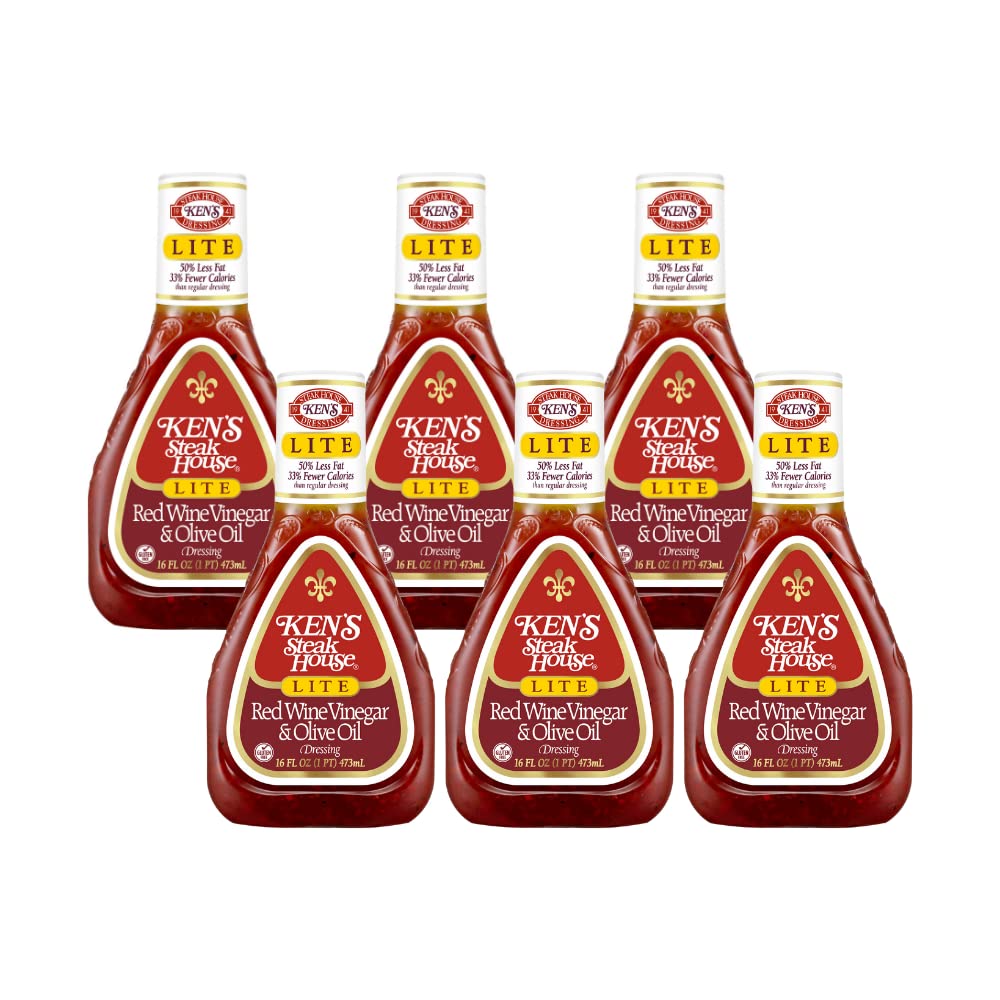 Ken's Steak House Lite Red Wine & Olive Oil Dressing Review