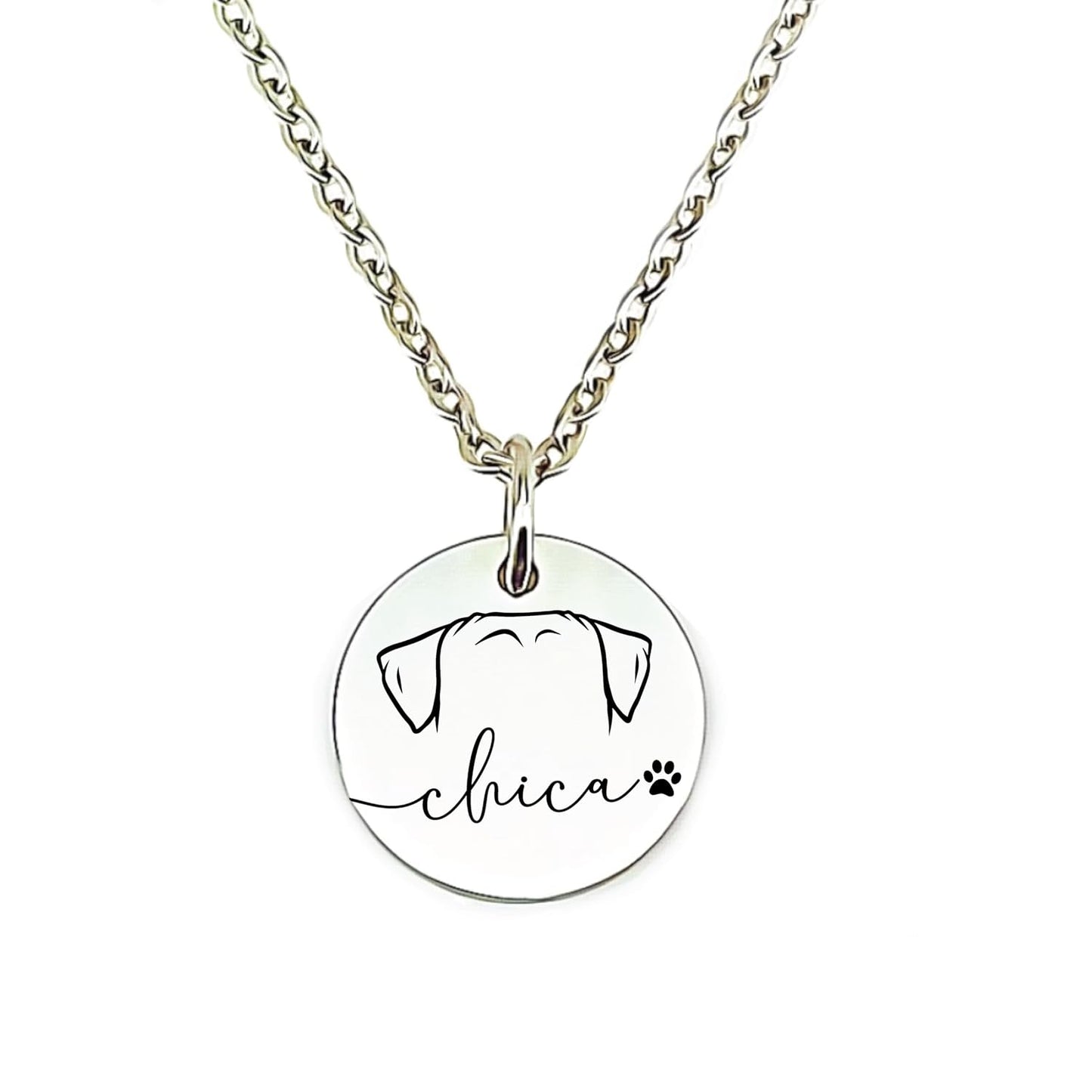 Personalized Dog Necklace for Dog Moms | Custom Pet Jewelry