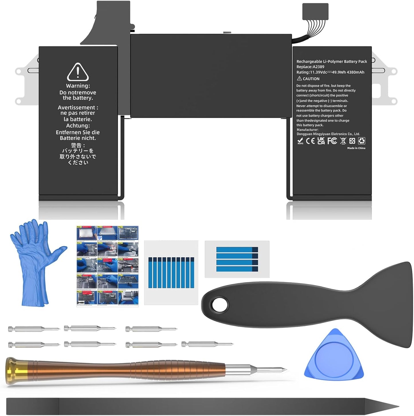 A2337 Battery Replacement for MacBook Air 13 inch 2020 M1