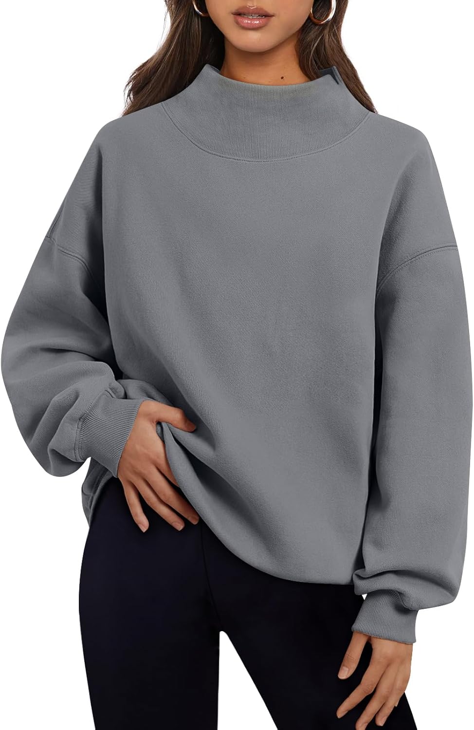 Trendy Queen Oversized Sweatshirts for Women - Fall Fashion