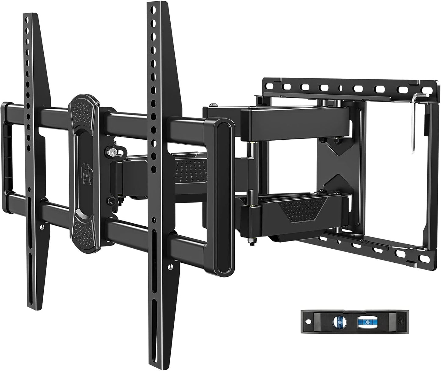 Premium Full Motion TV Wall Mount - Swivel, Tilt, Dual Arms - Fits 42-84 TVs - UL Listed