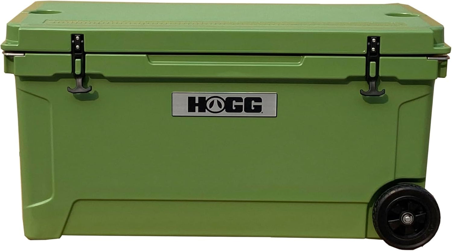 Hogg Insulated Cooler with Wheels for Fishing and Camping Fun
