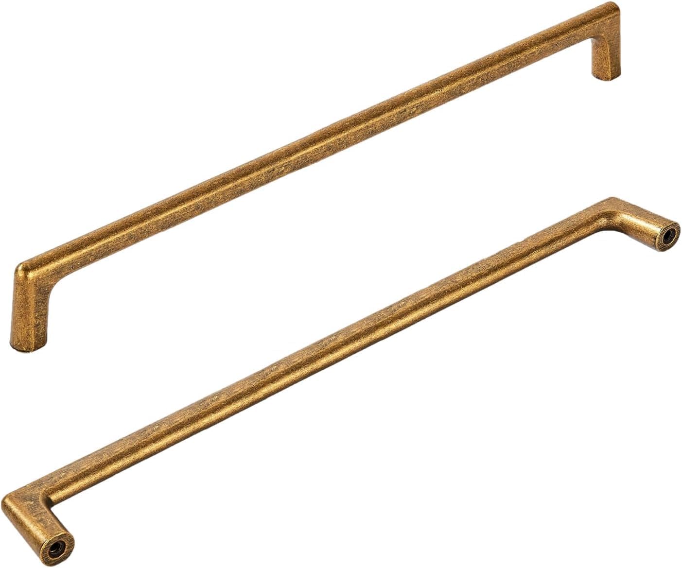 Vintage Antique Brass Appliance Handle Pull for Cabinets and Drawers