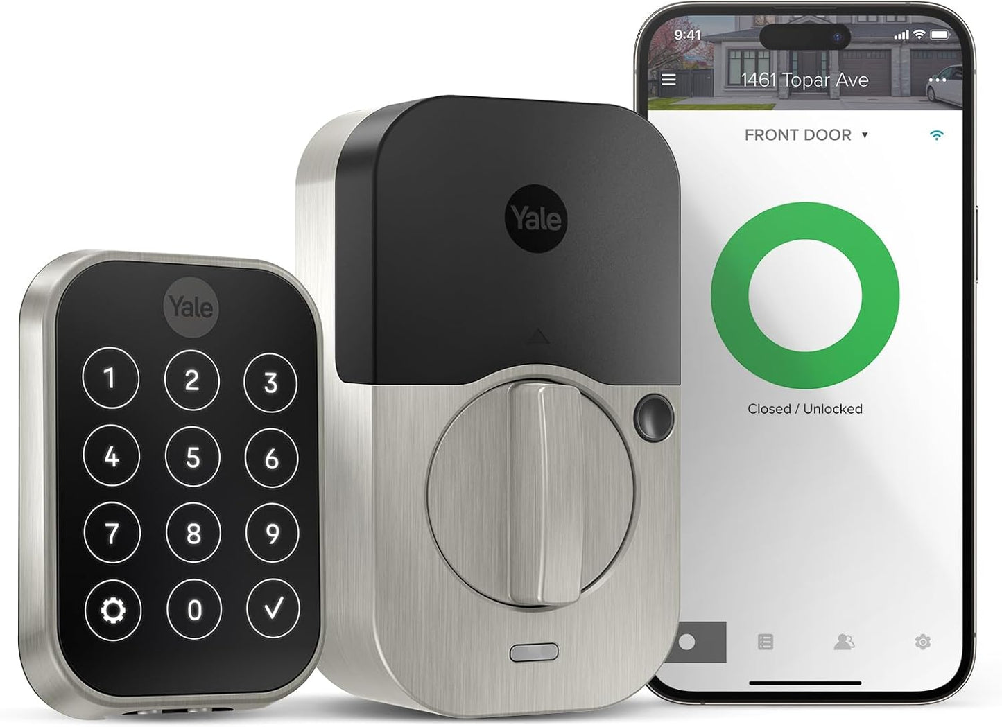 Yale Assure Lock 2 with Wi-Fi: Keyless Entry Smart Lock