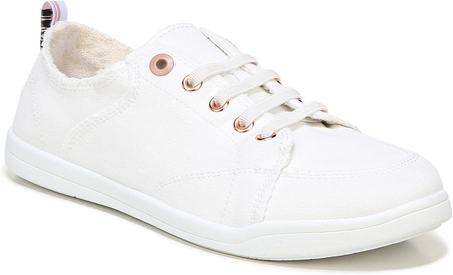 Vionic Pismo Lace-Up Shoes with Eco-Certified Cotton Canvas