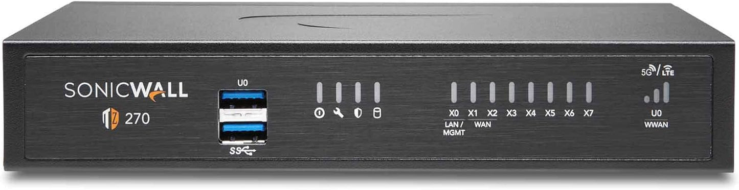 SonicWall TZ270 Firewall with 3-Year Essential Protection Suite