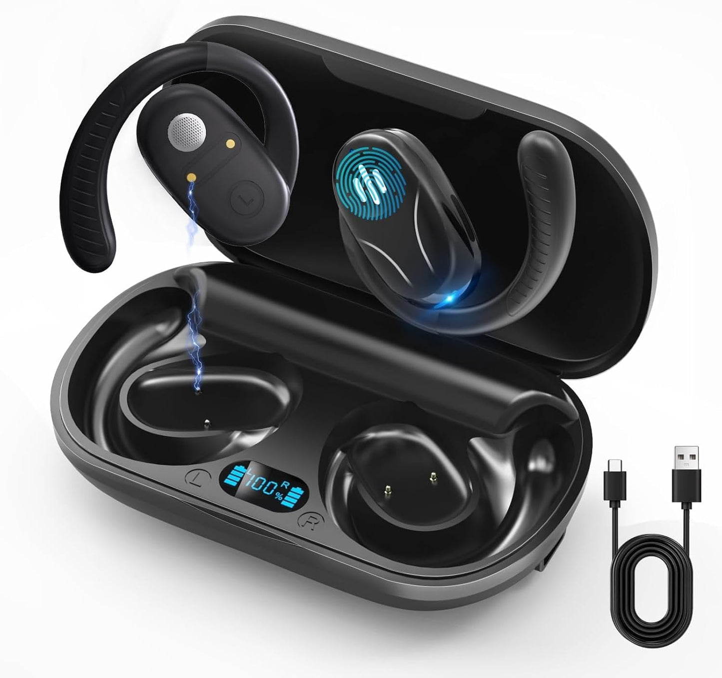 AI Language Translator Earbuds - 144 Languages Instant Translation