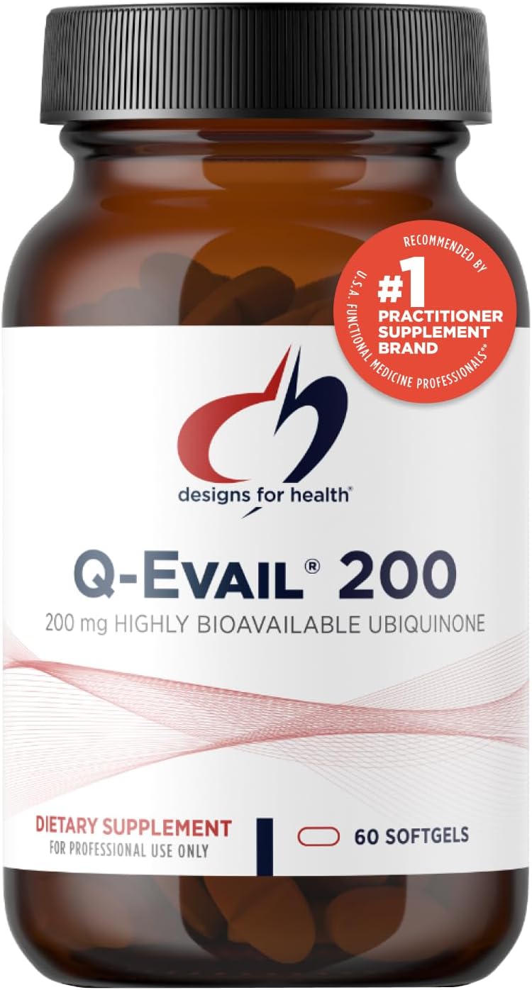 Q-Evail CoQ10 Softgels for Superior Absorption and Health