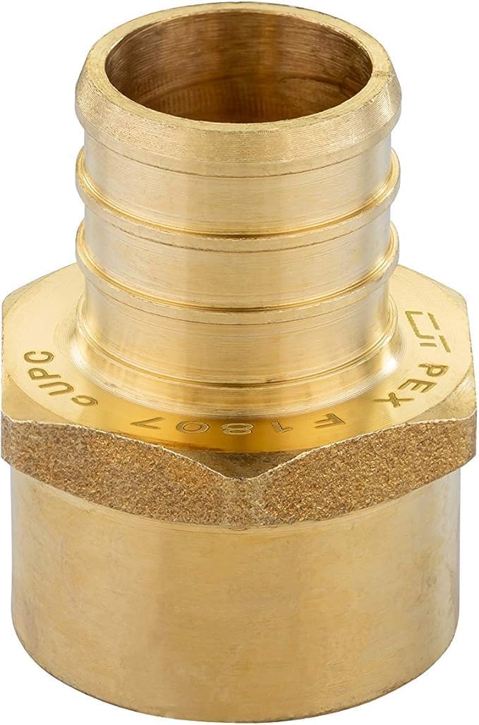 EFIELD Barb Pex 3/4in x 1/2in Female NPT Thread Adapter Review