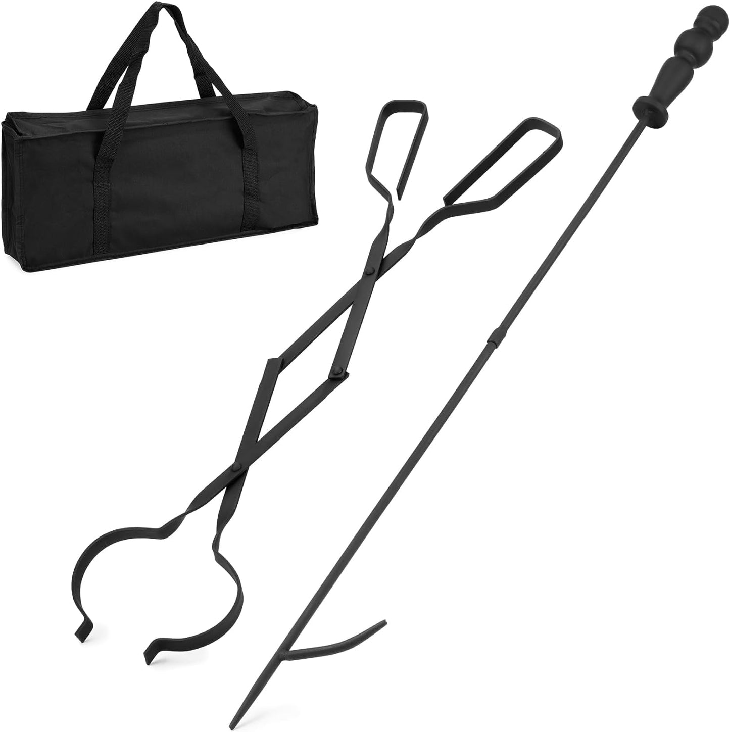 Ultimate Fire Tools Set - Rust-Resistant, 32 & 25 Lengths!