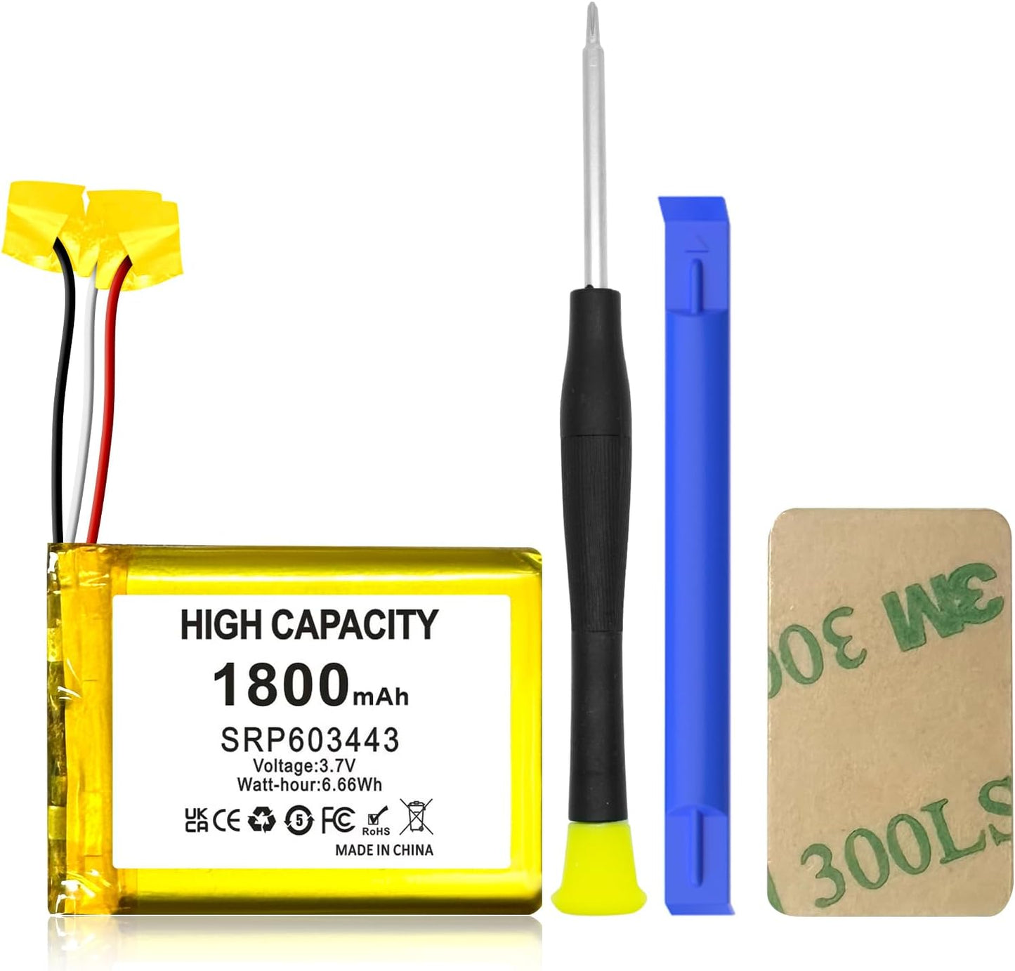 SHENMZ Astro A50 Battery: High Capacity 0 Cycle Replacement
