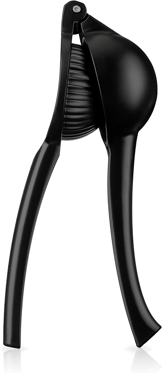 Viski Black Citrus Press: Effortlessly Squeeze Citrus for Perfect Cocktails