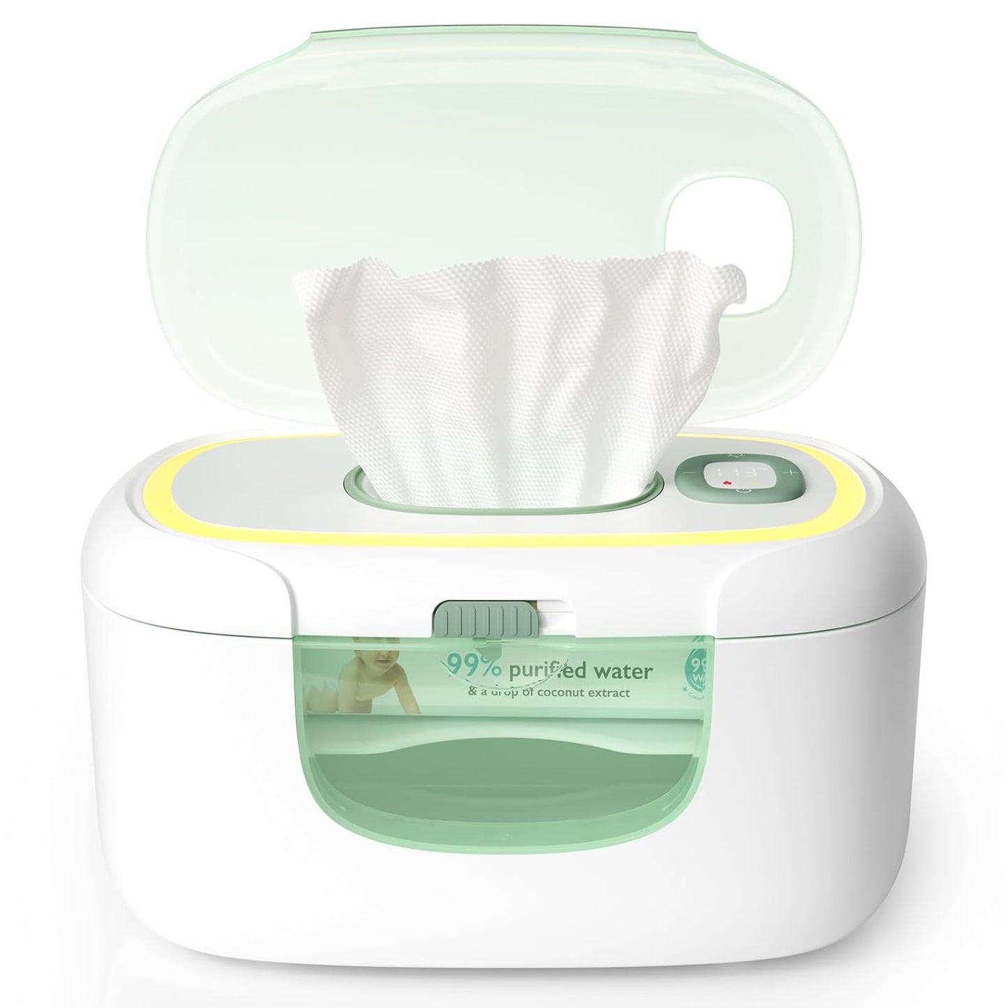 Momcozy New Baby Wipe Warmer with 100 Wipe Capacity and Nightlight