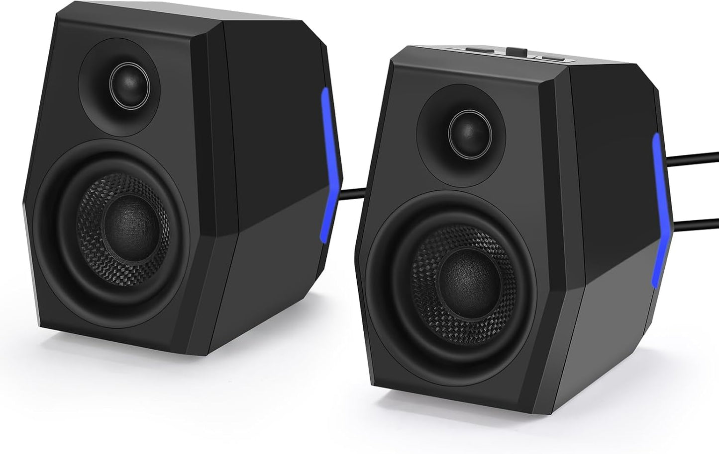 Immersive 3D Surround Sound- Sanyun Gaming Speakers