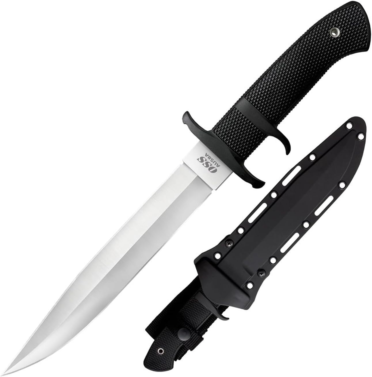 Cold Steel OSS 8.25 AUS8A Clip Point Blade - Tactical Hunting Knife