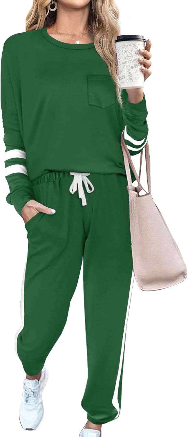 RUBZOOF Lounge Sets for Women 2 Piece Travel Sweatsuits