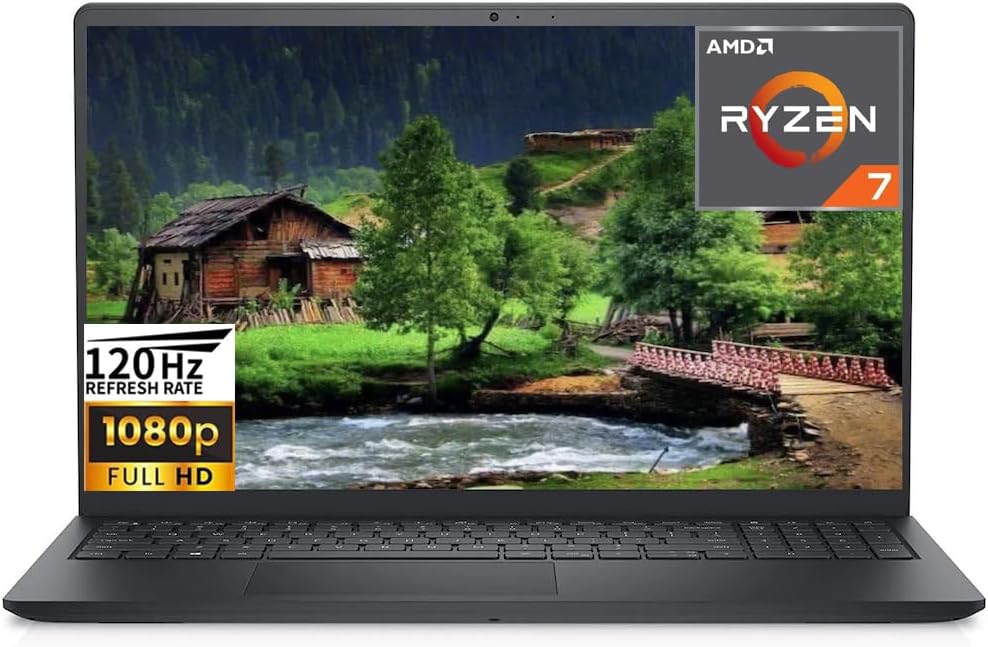 Dell Inspiron 3525 Thin & Light Business Laptop with 120Hz Display