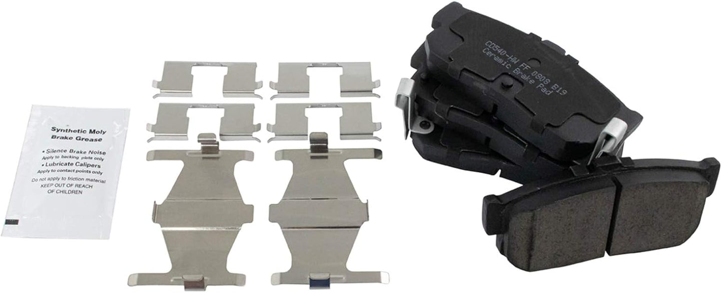 TRQ Rear Brake Pads Ceramic for INFINITI G20 & Nissan