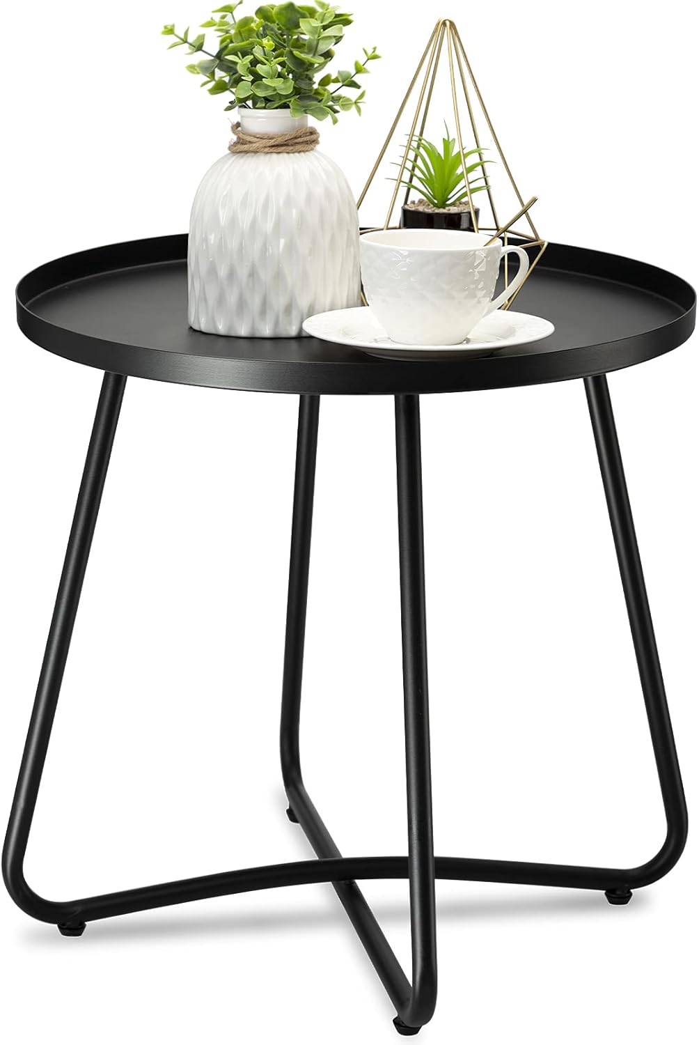 Durable Outdoor Side Table for Patio, Yard, and Garden Use