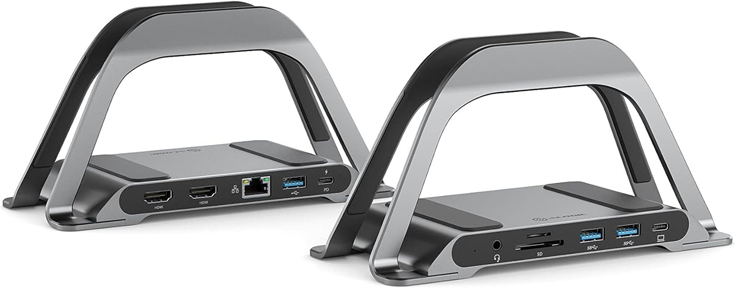 ALOGIC Bolt Plus 10-in-1 4K Dual Monitor Dock - Ultimate Connectivity!