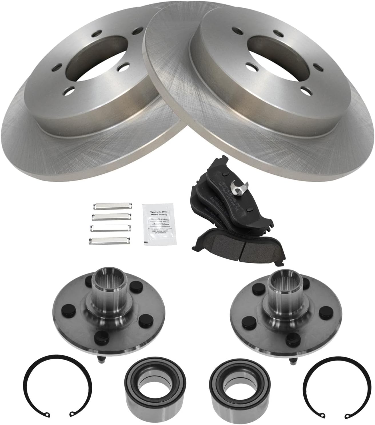 Complete Rear Brake Pad & Rotor Kit for Ford Explorer 2002-05