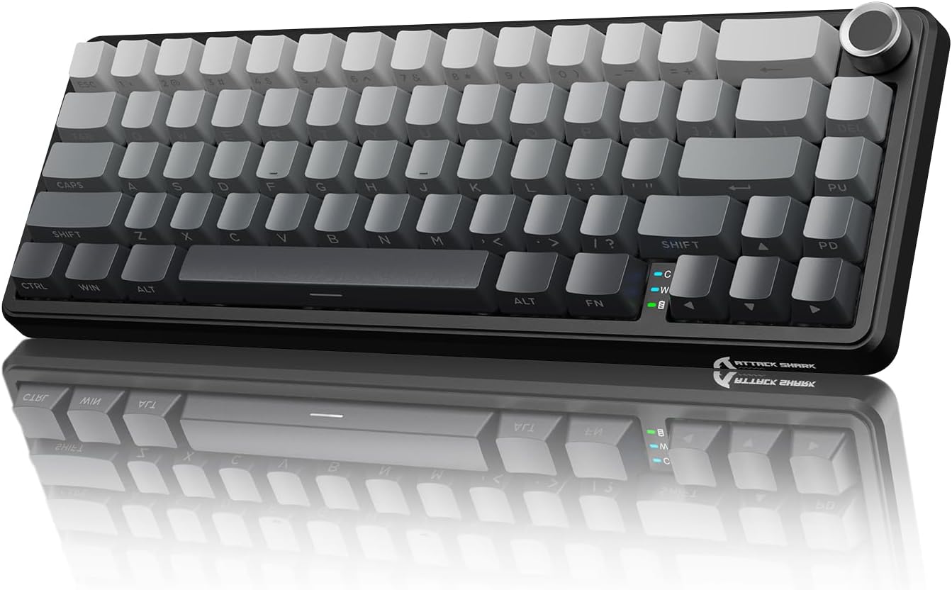ATTACK SHARK X66 Wireless Mechanical Gaming Keyboard Review