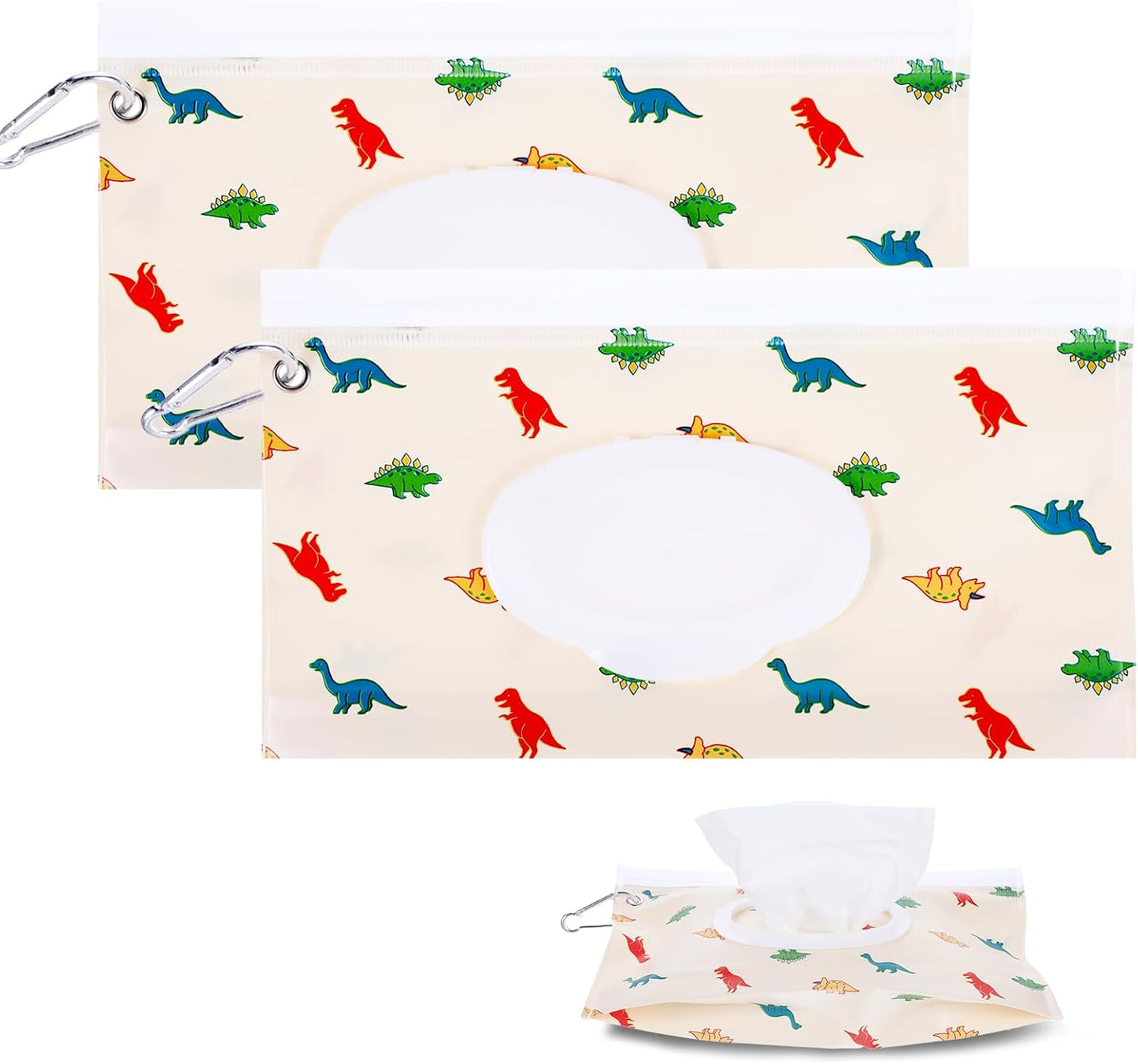 Portable & Cute Baby Wipe Holder - On-The-Go Convenience!