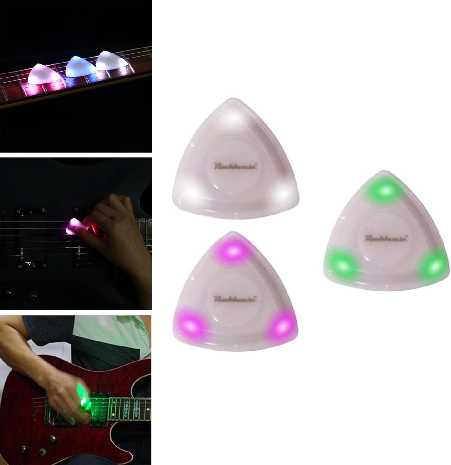 Enhance Your Stage Performance with LED Guitar Picks!