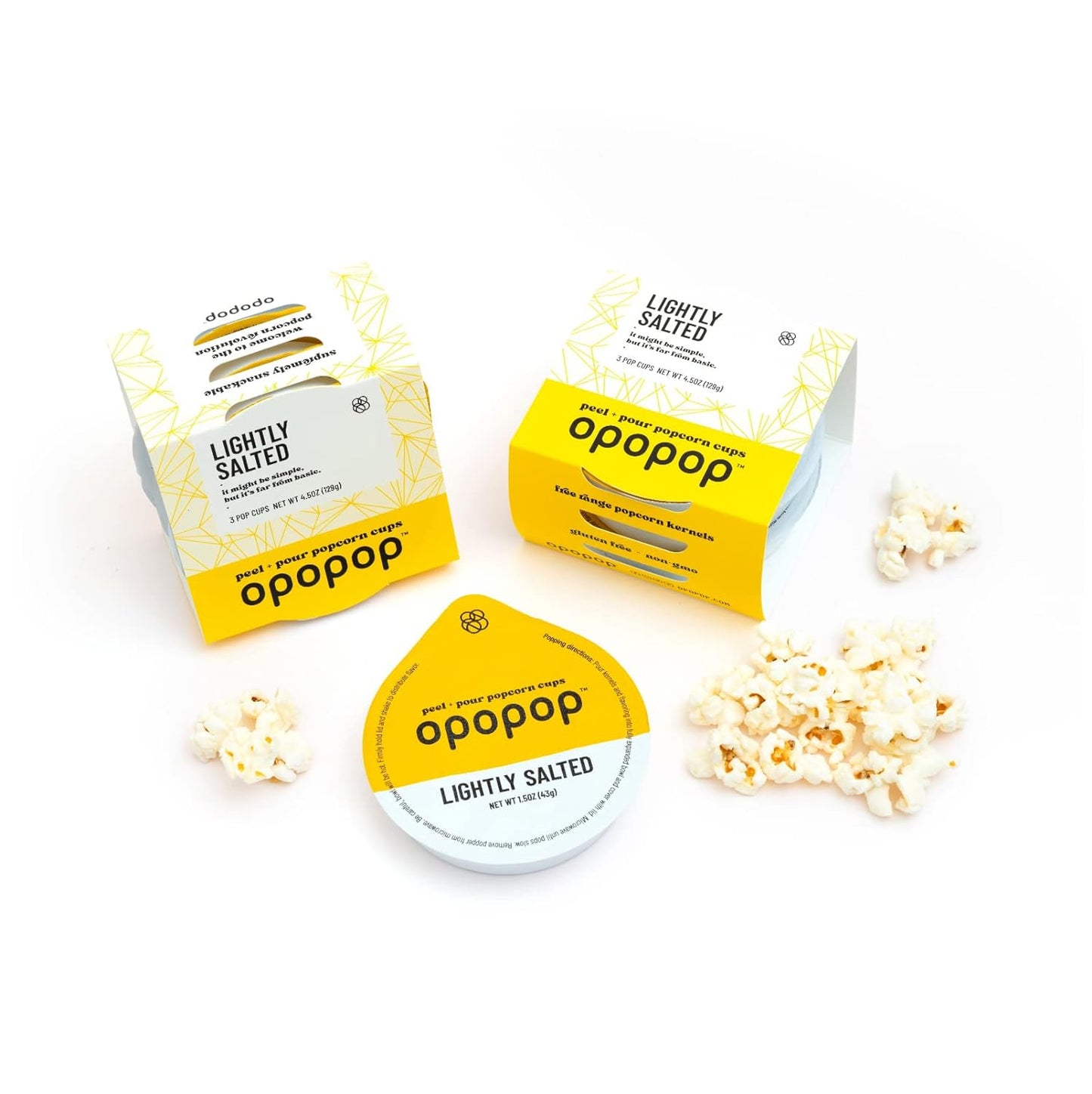 Opopop Popcorn Kit - Easy Non-GMO Snacks
