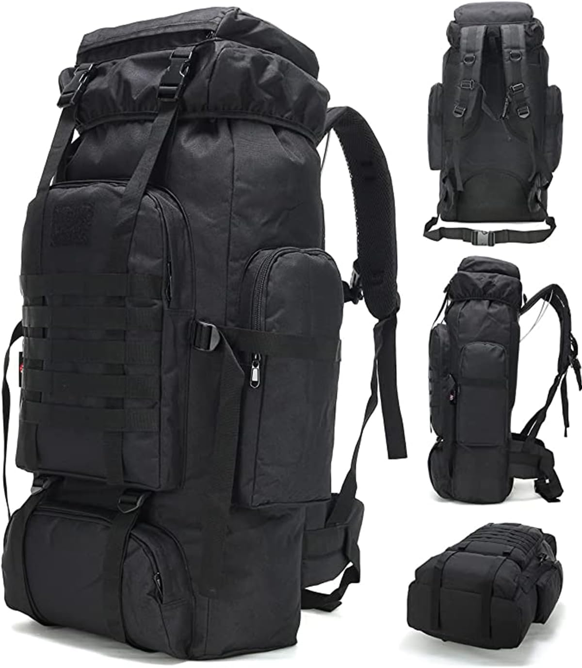 King'sGuard 70L Tactical Backpack for Camping and Hiking Needs