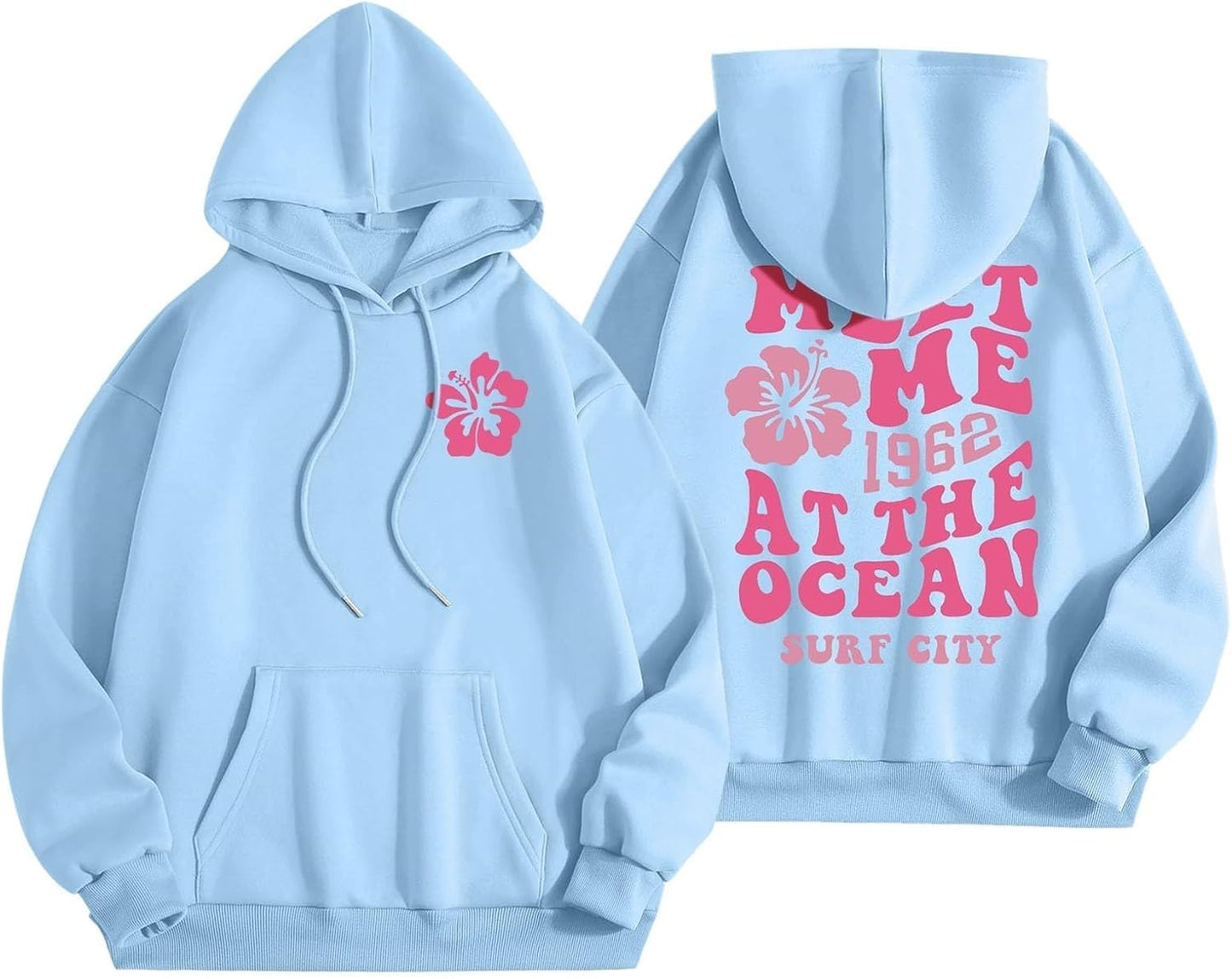 Cute Oversized Hoodie for Teen Girls & Women
